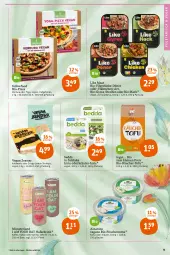 Gazetka promocyjna Tegut - Angebote der Woche - Gazetka - ważna od 19.02 do 19.02.2022 - strona 9 - produkty: Becher, bio, creme, drink, eis, filet, filets, gyros, hafer, Haferdrink, kakao, kräuter, leine, Like Meat, natur, natura, oder kräuter, pizza, reifen, reis, salz, soja, Ti, Tofu, vanille, Vegeta, Yo