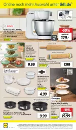 Gazetka promocyjna Lidl - Wochen-Highlights im Onlineshop - Gazetka - ważna od 10.07 do 10.07.2022 - strona 6 - produkty: angebot, angebote, antipasti, asti, Ausstecher, Backform, edelstahl, eis, elle, ernesto, Etagere, Holz, keks, kekse, küche, Küchen, küchenmaschine, LG, ndk, nudel, pfirsich, reis, rel, Ria, ring, Rührschüssel, Schal, Schale, schüssel, Springform, Tasche, Ti, torte