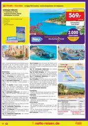 Gazetka promocyjna Netto Marken-Discount - Reise-Angebote Februar - Gazetka - ważna od 28.02 do 28.02.2022 - strona 10 - produkty: anreisetermine, aperitif, aust, axe, Bad, Badewanne, Bau, Brei, brie, buch, dusche, eis, elle, Fahrrad, gin, lion, lorenz, mac, Mode, natur, nuss, obst, pool, reifen, reis, reiseveranstalter, reiseverlauf, rezept, Ria, rwe, saison anreisetermine, siena, Stier, Ti, Tiere, tisch, uhr, vita, Wanne, wein, weine