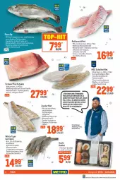 Gazetka promocyjna Metro - Food - Gazetka - ważna od 13.04 do 13.04.2022 - strona 2 - produkty: Abtei, aqua, eis, elle, ente, filet, fisch, fleisch, forelle, frischfisch, garnelen, mac, Metro, rel, Rotbarsch, rotbarschfilet, rwe, saft, scholl, steak, steaks, Sushi, Ti, top-hit, Wild, Zander