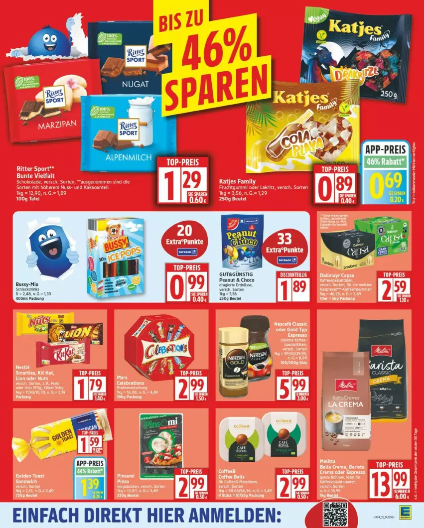 Aktueller Prospekt Edeka - Prospekte - von 18.08 bis 23.08.2025 - strona 11 - produkty: eis, reis