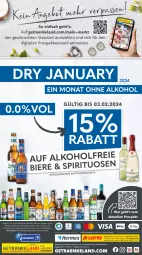 Gazetka promocyjna Getraenkeland - Gazetka - ważna od 03.02 do 03.02.2024 - strona 6 - produkty: abholpreise, eis, Elan, elle, getränk, getränke, reis, tee, Ti