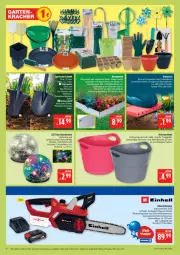 Gazetka promocyjna Marktkauf - Prospekt - Gazetka - ważna od 07.03 do 07.03.2026 - strona 36 - produkty: akku, auto, edelstahl, eis, elle, erde, Kette, kissen, Klammern, Kniekissen, ladegerät, lamm, Leuchte, rasen, reis, Ria, rwe, säge, Spaten, Ti, tisch, tragegriff, wasser, weck