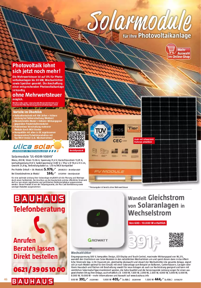 Aktueller Prospekt Bauhaus - Prospekte - von 01.04 bis 29.04.2023 - strona 46 - produkty: aust, Bau, dell, eis, Elektro, elle, ente, erde, Garten, Mode, Palette, reis, rwe, Schal, telefon, Ti, tiefpreis, tiefpreisgarantie