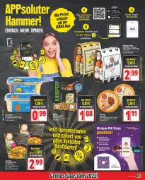 Gazetka promocyjna Edeka - Angebote der Woche - Gazetka - ważna od 22.04 do 22.04.2023 - strona 9 - produkty: aus dem kühlregal, Becher, berliner, beutel, cin, deka, deutschlandcard, dip, eis, erbsen, Faktu, fertiggericht, fertiggerichte, flasche, kichererbsen, kühlregal, mac, natur, oder radler, pils, pilsener, radler, regal, reis, tee, Ti, Yo, ZTE