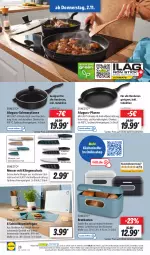 Gazetka promocyjna Lidl - Aktionsprospekt - Gazetka - ważna od 04.11 do 04.11.2023 - strona 42 - produkty: Aluguss-Pfanne, angebot, brie, brot, Brotkasten, dell, edelstahl, eis, elle, ernesto, herdarten, ilag, küche, Küchen, Küchenhelfer, messer, Mode, ndk, Ofen, pfanne, reis, Schal, Schale, schmorpfanne, spülmaschinen, Ti, und gemüse, weck, ZTE