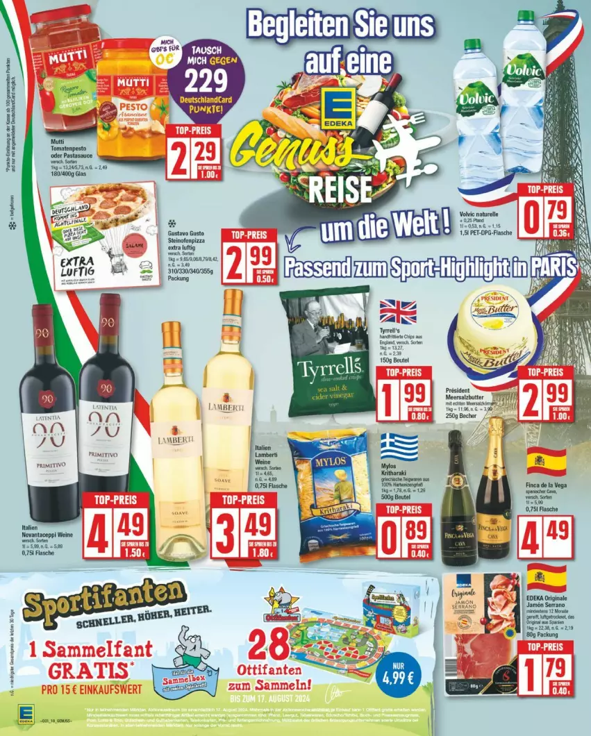 Aktueller Prospekt Edeka - Prospekte - von 29.07 bis 03.08.2024 - strona 10 - produkty: eis, erde, flasche, reis