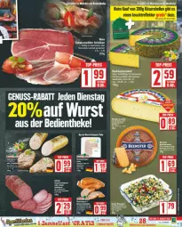 Gazetka promocyjna Edeka - Prospekte - Gazetka - ważna od 03.08 do 03.08.2024 - strona 5 - produkty: blume, blumen, brie, eis, Heu, Käse, mac, reis, schinken, schnittkäse, schwarzwälder schinken, top-preis