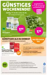 Gazetka promocyjna Denns Biomarkt - Prospekte - Gazetka - ważna od 25.04 do 25.04.2023 - strona 8 - produkty: angebot, angebote, auer, bio, decke, dennree, drucker, eis, elle, Engel, erde, feldsalat, joghur, joghurt, kerze, natur, naturjoghurt, Omep, pizza, reis, rezept, rezepte, salat, sauce, saucen, Schal, Schale, Ti, tomate, tomaten, tomatensauce, ZTE