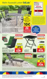 Gazetka promocyjna Lidl - Aktionsprospekt - Gazetka - ważna od 22.06 do 22.06.2024 - strona 25 - produkty: angebot, angebote, dell, eimer, eis, elle, ente, erde, Garten, gartenmöbel, gartentisch, HP, kissen, klapptisch, Liege, mac, möbel, Mode, ndk, Rauch, reis, rel, relaxsessel, Schal, Schale, sessel, sitzkissen, sonnenliege, telefon, Ti, tisch, uhr