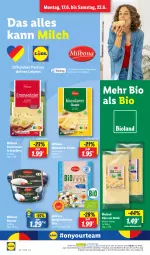 Gazetka promocyjna Lidl - Aktionsprospekt - Gazetka - ważna od 22.06 do 22.06.2024 - strona 8 - produkty: aktionspreis, angebot, bio, bioland, Bona, Burrata, coupon, eis, emmentaler, feta, Käse, Maasdam, maasdamer, Milbona, milch, ndk, reis, Schal, Schale, Ti, Yo, ZTE