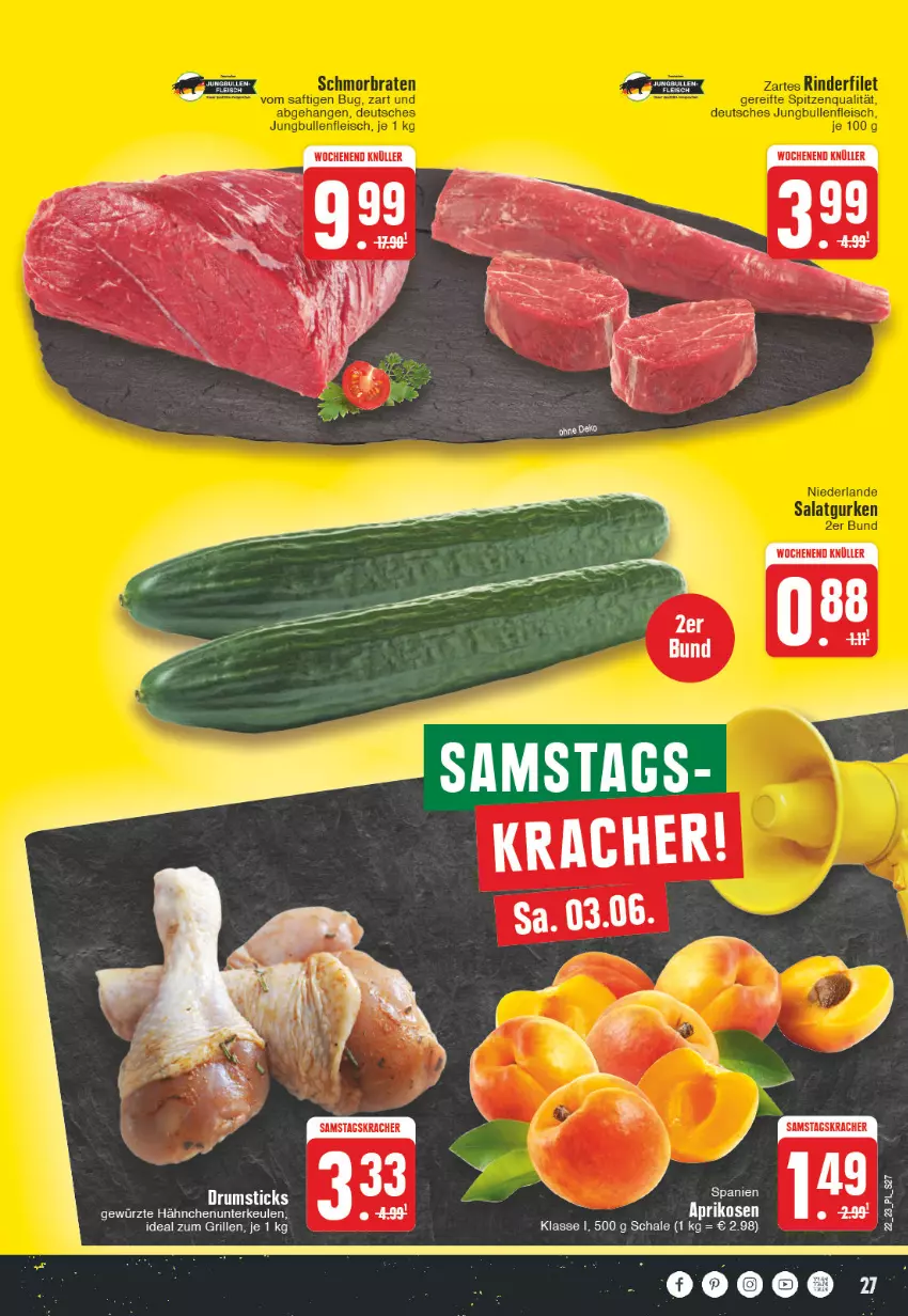 Aktueller Prospekt E Center - Angebote der Woche - von 29.05 bis 03.06.2023 - strona 27 - produkty: eis, fleisch, gewürz, grill, ideal zum grillen, kracher, Schal, Schale, tee, ZTE