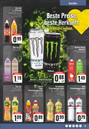 Gazetka promocyjna E Center - Angebote der Woche - Gazetka - ważna od 03.06 do 03.06.2023 - strona 19 - produkty: aktionspreis, cola, drink, eis, elle, energy drink, erfrischungsgetränk, erfrischungsgetränke, flasche, getränk, getränke, limo, monster, natur, Rauch, reis, Ti, vita, Vita C