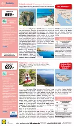 Gazetka promocyjna Lidl - Monatliche Reise-Highlights (SÜD) - Gazetka - ważna od 30.07 do 30.07.2022 - strona 6 - produkty: Bad, banane, bananen, Bau, Brei, buch, decke, eier, eis, elle, ente, Garten, gin, Heu, inklusivleistungen, kaffee, Kamin, korb, kühlschrank, LG, Liege, mac, mais, monte, olive, oliven, Parka, pool, pril, Razer, reis, reiseveranstalter, reiseverlauf, rezept, Ria, rwe, Schlitten, Schrank, tee, Ti, tisch, uhr, wein, zucker
