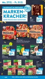 Gazetka promocyjna Aldi Nord - Aldi-Vorschau - Gazetka - ważna od 31.12 do 31.12.2021 - strona 10 - produkty: aldi, auer, eis, feinschmecker, flammkuchen, gin, knorr, knorr fix, kracher, kuchen, lamm, magnum, Ofen, original wagner, pizza, salat, salatkrönung, sauce, steinofen, stieleis, suppe, Ti, wagner