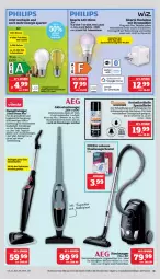 Gazetka promocyjna Marktkauf - Prospekt - Gazetka - ważna od 20.01 do 20.01.2024 - strona 33 - produkty: aeg, akku, alexa, auer, Behälter, beleuchtung, beutel, Birnen, deka, eis, elle, erde, hygienefilter, möbel, Philips, Pinsel, reifen, Reinigung, reis, staubsauger, staubsaugerbeutel, steckdose, Teleskop, teppich, Ti, vileda