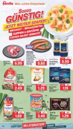 Gazetka promocyjna Famila - Prospekte - Gazetka - ważna od 08.10 do 08.10.2022 - strona 14 - produkty: auer, beutel, bockwurst, burger, Dicke Sauerländer Bockwurst, eier, eintopf, eis, fleisch, frischei-nudeln, HP, kochbeutel, mac, meica, Mett, metten, nudel, nudeln, reis, rezept, rind, Spezi, suppe, suppen, Suppenhuhn, Ti, topf, tulip, wurst, ZTE