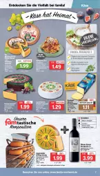 Gazetka promocyjna Famila - Prospekte - Gazetka - ważna od 08.10 do 08.10.2022 - strona 7 - produkty: appenzeller, auer, bio, blauer zweigelt, camembert, decke, deutscher schnittkäse, doppelrahmstufe, eis, elle, feta, fisch, flasche, französischer weichkäse, frischkäse, Grienkenschmied, hartkäse, Käse, milch, Nordsee, österreichischer schnittkäse, rebell, reis, rel, rezept, rotwein, Rotweinrebell, salat, schnittkäse, schweizer hartkäse, snack, Ti, Vegeta, weichkäse, wein, Wild, Wilder Bernd, ZTE, Zweigelt