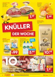 Gazetka promocyjna Netto Marken-Discount - Filial-Angebote - Gazetka - ważna od 22.10 do 22.10.2022 - strona 2 - produkty: Alwa, bestpreis, bohne, bohnen, brot, clementinen, dallmayr, Edelsalami, eis, elle, kaffee, kaffeebohnen, Käse, korn, lieken, mineralwasser, natur, natürliches mineralwasser, ndk, nudel, nudeln, nuss, reis, rel, salami, schnitten, Ti, urkorn, versandkostenfrei, volvic, wasser, wurst