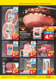 Gazetka promocyjna Netto Marken-Discount - Filial-Angebote - Gazetka - ważna od 22.10 do 22.10.2022 - strona 33 - produkty: angebot, Bau, bestpreis, braten, dell, Edelsalami, eis, elle, emmentaler, filet, frikadellen, hähnchen-schenkel, henkel, jungbullen, krustenbraten, matjes, Mett, mettwurst, mit zwiebeln, natur, reis, saft, salami, schenkel, schinken, schwein, Speck, Ti, wein, wurst, ZTE, zwiebel, zwiebelmettwurst, zwiebeln