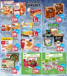 Gazetka promocyjna Hit - Prospekte - Gazetka - ważna od 19.02 do 19.02.2022 - strona 10 - produkty: agrarfrost, baguette, Becher, beere, beeren, beutel, bio, Bistro Baguette, coppenrath, Dr. Oetker, eis, elle, fertiggericht, fertiggerichte, frosta, iglo, langnese, mac, magnum, milch, natur, natura, pizza, rahm-gemüse, reis, Ria, ristorante, teller, Ti, vollmilch