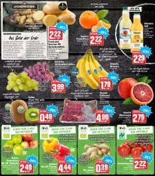 Gazetka promocyjna Hit - Prospekte - Gazetka - ważna od 19.02 do 19.02.2022 - strona 2 - produkty: aus dem kühlregal, banane, bananen, beere, beeren, berliner, bio, bio hit, Blutorange, chiquita, clementinen, eis, elle, erdbeere, erdbeeren, erde, flasche, fleisch, frucht, früchte, fruchtfleisch, gsw, ingwer, jonagored, kartoffel, kartoffeln, kartoffelsalat, kiwi, kühlregal, leine, mac, orange, orangen, paprika, paprika rot, Rauch, regal, reis, rel, saft, salat, salz, Schal, Schale, speisekartoffeln, strauchtomaten, tafeläpfel, tafeltrauben, Tartufo, teller, Ti, tisch, tomate, tomaten, trauben, Trüffel, usb, valensina, vita, Vitamine, zespri, zucker