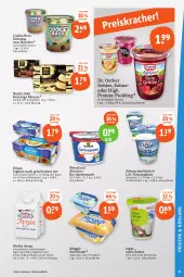 Gazetka promocyjna Tegut - Angebote der Woche - Gazetka - ważna od 09.09 do 09.09.2023 - strona 13 - produkty: Ayran, Becher, bio, cookie, Dr. Oetker, eis, elinas, elinas joghurt, ente, getränk, gin, grütze, honig, joghur, joghurt, joghurt nach, keks, Knackige Mousse, meggle, milch, mousse, natur, natura, naturjoghurt, naturland, nestlé, pudding, quark, rezept, sahne, salz, schoko, schokolade, speisequark, Streichzart, Ti, vanille