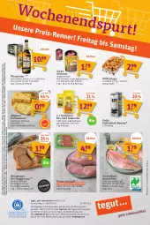 Gazetka promocyjna Tegut - Angebote der Woche - Gazetka - ważna od 09.09 do 09.09.2023 - strona 22 - produkty: alkohol, angebot, angebote, aoste stickado, auer, Berger, bio, bohne, bohnen, brot, darbo, darboven, dekoration, drink, drucker, eis, emmentaler, Engel, espresso, filet, fisch, fische, Fischer, Fulda, getränk, getränke, hafer, Haferdrink, hartkäse, herzberger, Käse, kerze, lebensmittel, LG, Mini-Salami, natur, naturland, oder espresso, Pfifferlinge, pute, putenschnitzel, reis, rezept, rezepte, Ria, saft, salami, Schal, Schale, Schere, schnitzel, steiner, stickado, Ti, uhr, warsteiner, Wild, ZTE