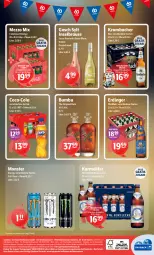 Gazetka promocyjna Getraenke Hoffmann - Prospekte - Gazetka - ważna od 04.04 do 04.04.2026 - strona 8 - produkty: abholpreise, alkohol, Bad, bier, brause, Bumbu, coca-cola, cola, ecco, eis, erdinger, flasche, getränk, getränke, gewinnspiel, gin, krombache, krombacher, krombacher pils, Mezzo Mix, monster, Monster Energy, orange, pils, reis, rum, Spiele, Ti