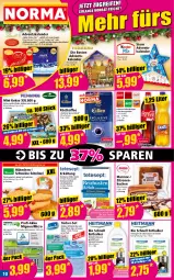 Gazetka promocyjna Norma - Norma - Gazetka - ważna od 11.11 do 11.11.2024 - strona 10 - produkty: Adventskalender, akku, alkohol, auer, bambus, bio, braten, Effect, eis, entkalker, erfrischungsgetränk, fenster, flasche, getränk, gewürz, ingwer, kaffee, kakao, karamell, keks, kekse, kuchen, Kugel, kühlregal, lebensmittel, lindor, ohne alkohol, regal, röstkaffee, schnitzel, schoko, schwein, schweine, schweine-schnitzel, tablet, tablett, Tablette, Ti, tücher, wein, weine, zitrone, zitronen