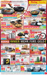 Gazetka promocyjna Norma - Norma - Gazetka - ważna od 11.11 do 11.11.2024 - strona 3 - produkty: armatur, armaturen, auer, Backform, backofen, bambus, Bebe, braten, brause, bürste, bürsten, decke, Deckel, edelstahl, eis, elle, frischhaltedosen, gewürz, gin, Glasdeckel, grill, jumbo, K2, kiwi, Kochtopf, küche, Küchen, Küchenhelfer, Küchenregal, latte, LG, maille, Mantel, Mixer, ndk, Ofen, pasta, pfanne, Pfau, pommes, quad, Rechteckbräter, regal, Reinigung, reis, ring, rum, rwe, Schal, Schale, schneidebrett, schüssel, Spritzschutz, Ti, tisch, topf, Tranchierbrett, vita, wasser, zitrone