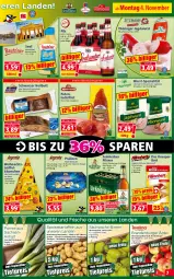 Gazetka promocyjna Norma - Norma - Gazetka - ważna od 11.11 do 11.11.2024 - strona 7 - produkty: arla, ball, Birnen, Brandenburger äpfel, brot, buch, burger, eis, filet, flasche, fleisch, Fleischerei, Garten, gin, Holz, jagdwurst, kartoffel, kartoffeln, kühlregal, lachs, lachsfilet, leberwurst, obst, pils, pilsner, pralinen, pute, regal, reis, ring, Rotwurst, rwe, sac, Schere, schoko, schokolade, senf, speisekartoffeln, Spezi, Ti, tiefpreis, Trüffel, vita, wurst