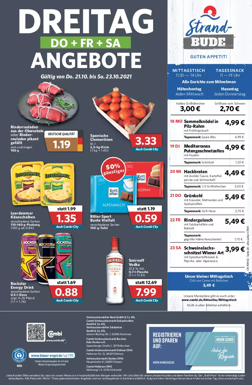 Aktueller Prospekt Combi - Prospekte - von 18.10 bis 23.10.2021 - strona 24