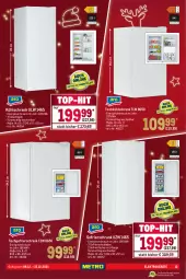 Gazetka promocyjna Metro - NonFood - Gazetka - ważna od 15.12 do 15.12.2021 - strona 13 - produkty: eis, Elektro, elektrogeräte, gefrierschrank, kühlschrank, Rauch, reis, Schrank, schubladen, Ti, tisch, türanschlag wechselbar