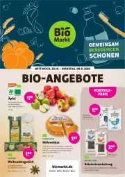 Gazetka promocyjna Denns Biomarkt - Prospekte - Gazetka - ważna od 08.11 do 08.11.2022 - strona 1 - produkty: angebot, angebote, beutel, bio, dennree, eis, elle, ente, karotten, Käse, kräuter, möhren, niederländischer schnittkäse, nuss, reis, rind, saft, schnittkäse, tee, vorteilspreis