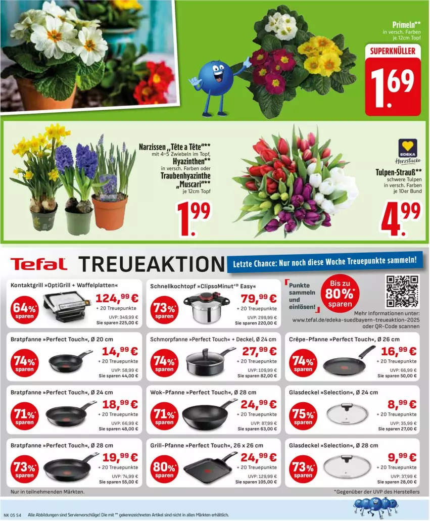 Aktueller Prospekt Edeka - Prospekte - von 26.01 bis 31.01.2026 - strona 6 - produkty: bratpfanne, decke, Deckel, deka, elle, Glasdeckel, grill, Narzissen, pfanne, schmorpfanne, tefal, teller, Ti, topf, trauben, wok, zwiebel, zwiebeln