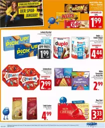 Gazetka promocyjna Edeka - Prospekte - Gazetka - ważna od 31.01 do 31.01.2026 - strona 12 - produkty: beutel, deka, duplo, eis, Kinder, kinder riegel, kitkat, leibniz, lindor, lindt, lion, milka, Pick Up!, pralinen, reis, riegel, smarties, Ti, ZTE