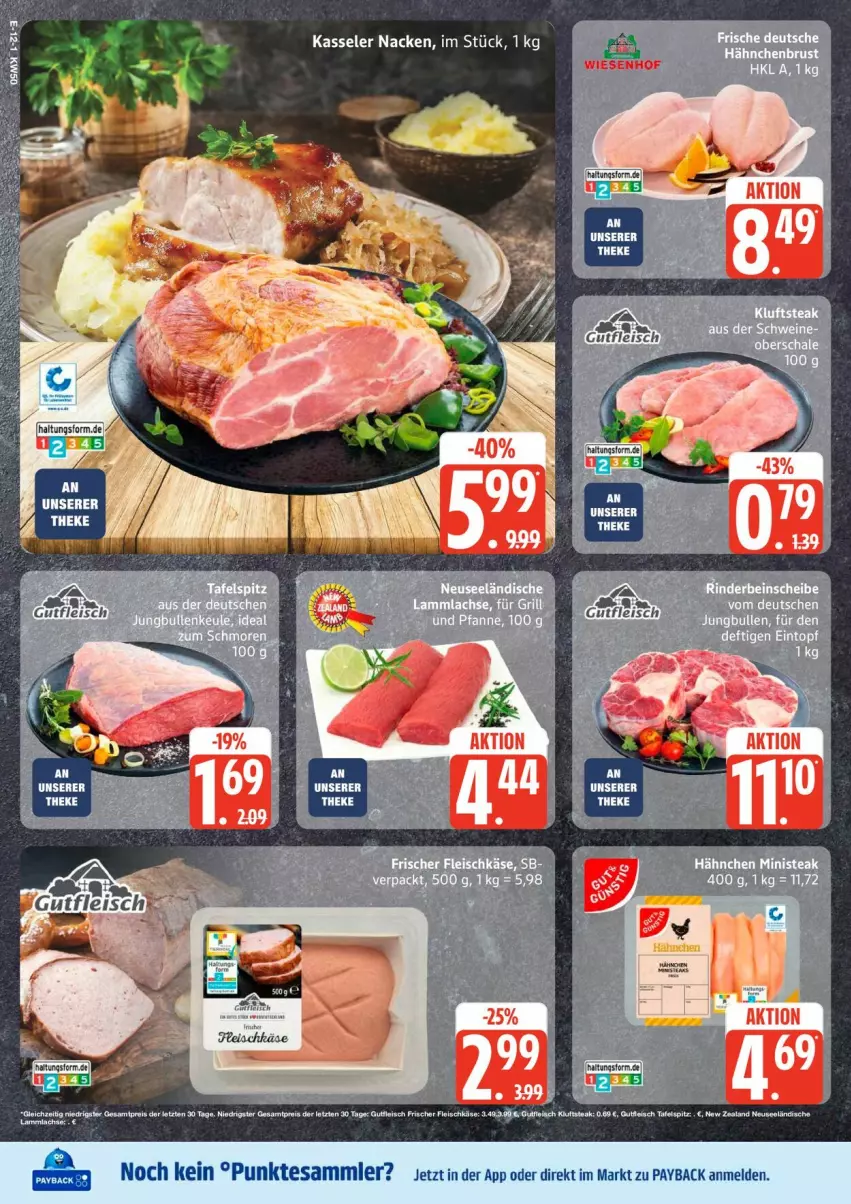 Aktueller Prospekt Edeka - Prospekte - von 08.12 bis 13.12.2025 - strona 14 - produkty: payback, tesa, Ti