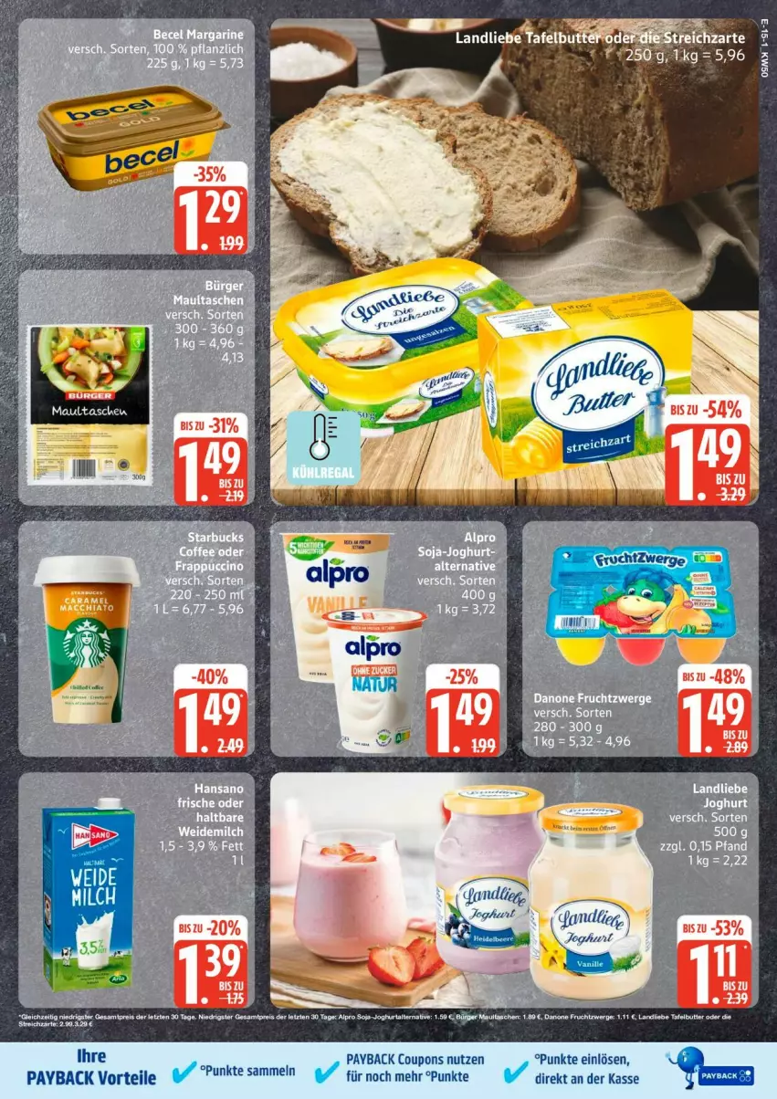 Aktueller Prospekt Edeka - Prospekte - von 08.12 bis 13.12.2025 - strona 18 - produkty: coupon, coupons, Heu, payback, Tasche, Ti