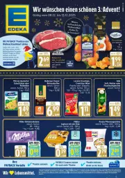 Gazetka promocyjna Edeka - Prospekte - Gazetka - ważna od 13.12 do 13.12.2025 - strona 1 - produkty: bohne, bohnen, bohnenkaffee, chips, coupon, coupons, crunchips, dallmayr, deka, deutscher schnittkäse, frosta, frucht, fruchtsaft, fruchtsaftgetränk, getränk, hühner, joghur, joghurt, joghurt mit der ecke, kaffee, Käse, lorenz, lorenz crunchips, mac, milka, milram, Nektar, paprika, payback, pfanne, pfannen, Reibekäse, saft, schnittkäse, schoko, schokolade, tafelschokolade, tee, Ti