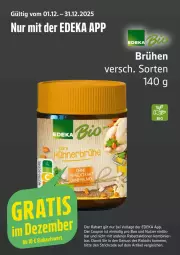Gazetka promocyjna Edeka - Prospekte - Gazetka - ważna od 13.12 do 13.12.2025 - strona 33 - produkty: bio, Brühe, coupon, deka, nuss, Ti