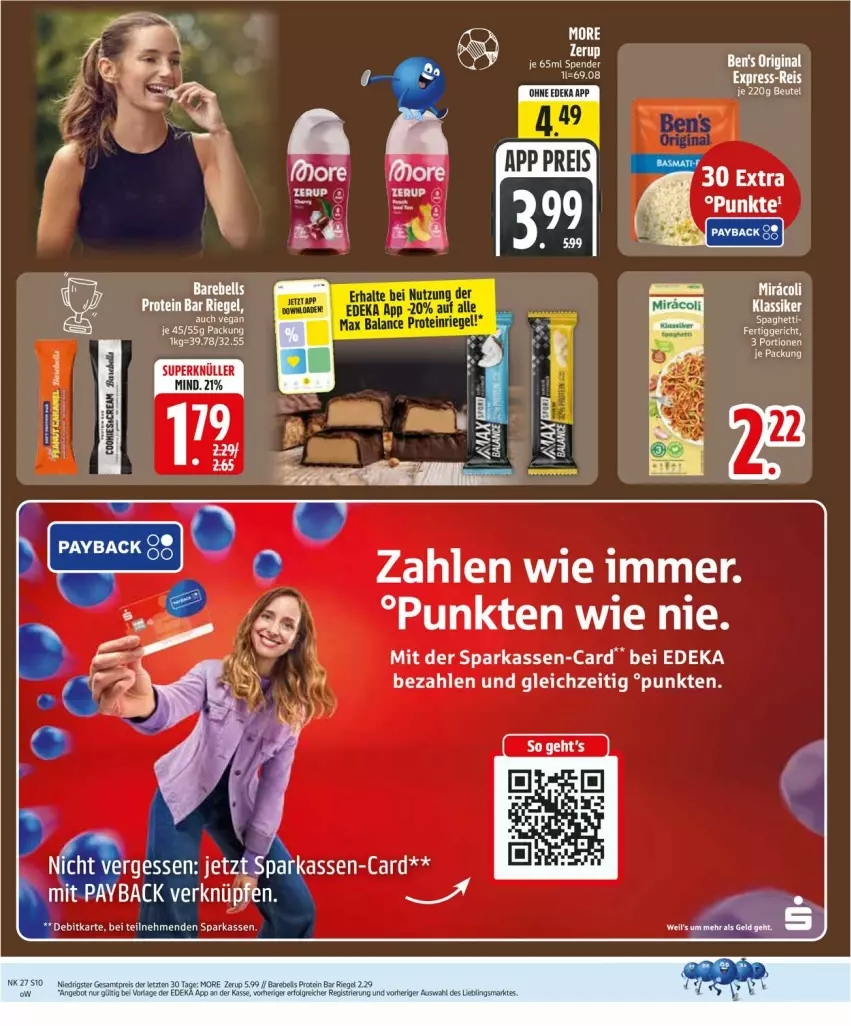 Aktueller Prospekt Edeka - Prospekte - von 29.06 bis 04.07.2026 - strona 12 - produkty: deka, eis, fertiggericht, Parka, reis, riegel, Ti