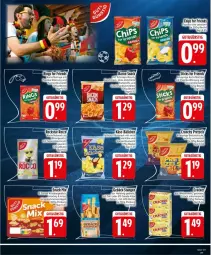 Gazetka promocyjna Edeka - Prospekte - Gazetka - ważna od 04.07 do 04.07.2026 - strona 19 - produkty: beutel, blume, blumen, blumenöl, chips, gewürz, kartoffel, kartoffelchips, Käse, mais, Mantel, paprika, ring, Rockstar, salz, snack, sonnenblume, sonnenblumen, sonnenblumenöl, Ti