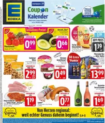 Gazetka promocyjna Edeka - Prospekte - Gazetka - ważna od 04.07 do 04.07.2026 - strona 3 - produkty: avocado, Becher, Berger, beutel, bier, coupon, deka, dessert, ecco, ehrmann, Ehrmann Grand Dessert, eis, flasche, fol epi, frizzante, gin, Käse, käsescheiben, LG, lyoner, mönchshof, natur, nuss, payback, pute, putenbrust, radler, reis, ring, rispentomaten, schnitzel, seeberger, steak, steaks, Ti, tomate, tomaten, vescovino, Yo