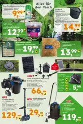 Gazetka promocyjna  - Gazetka - ważna od 11.04 do 11.04.2026 - strona 9 - produkty: akku, Bau, beutel, Brei, eimer, elle, ente, fisch, flasche, Garten, HP, Kescher, lamm, LG, linsen, mehl, Pellets, pool, Ria, ring, schlauch, Teleskop, Ti, wasser