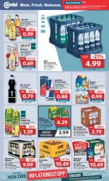 Gazetka promocyjna Combi - Prospekte - Gazetka - ważna od 17.09 do 17.09.2022 - strona 16 - produkty: Afri Cola, Alwa, angebot, angebote, bitburger, bitburger pils, burger, cola, drink, eis, eistee, energy drink, flasche, gösser, Happy Day, heineken, mineralwasser, Mio Mio, natur, pfanne, Pfanner, pils, pilsener, radler, Rauch, red bull, reis, schorle, steiner, tee, Ti, vilsa, warsteiner, wasser, ZTE