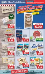 Gazetka promocyjna Combi - Prospekte - Gazetka - ważna od 17.09 do 17.09.2022 - strona 8 - produkty: angebot, angebote, antipasti, asti, Becher, bio, bratwurst, camembert, eier, eis, elle, fleisch, fleischsalat, frico, friesischer hirtenkäse, grill, grillbratwurst, Hausmacher, hering, Herings, hirtenkäse, Kamin, Käse, käsescheiben, landliebe, Le Rustique, Loose, mac, natur, quäse, Reibekäse, reis, ring, salami, salat, salate, Schal, Schale, teller, Ti, wiltmann, wurst, ZTE