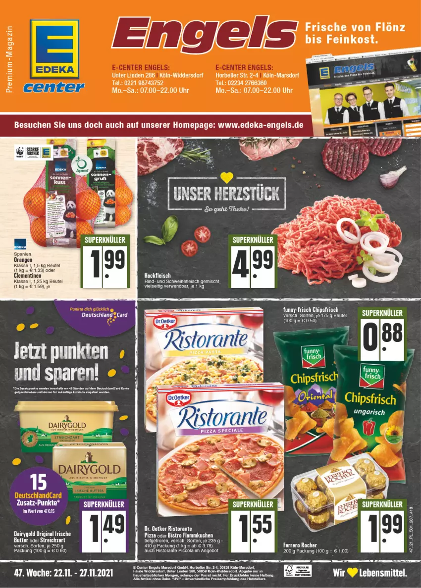 Aktueller Prospekt E Center - Angebote der Woche - von 22.11 bis 27.11.2021 - strona 1