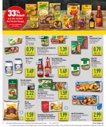 Gazetka promocyjna Diska - Prospekte - Gazetka - ważna od 18.03 do 18.03.2023 - strona 7 - produkty: aktionspreis, deka, delikatess sauce, eimer, eis, erde, feinkost, feinschmecker, fisch, fischstäbchen, flasche, gin, iglo, kartoffel, kartoffelpuffer, ketchup, knorr, kraft, mccain, miracel, miracel whip, nuss, reis, ring, sauce, spinat, suppe, Ti, tomate, tomaten, tomaten ketchup, tomatensauce, wurst, ZTE