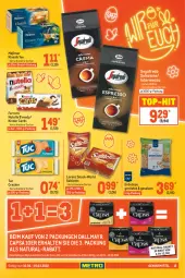 Gazetka promocyjna Metro - Food - Gazetka - ważna od 16.03 do 16.03.2022 - strona 15 - produkty: auto, beutel, bohne, Cap, cracker, dallmayr, dallmayr capsa, eis, erdnüsse, ferrero, intermezzo, Kinder, LG, lorenz, Meßmer, natur, natura, nuss, nutella, reis, saltletts, salz, Segafredo, snack, tee, Ti, tisch, top-hit, tuc